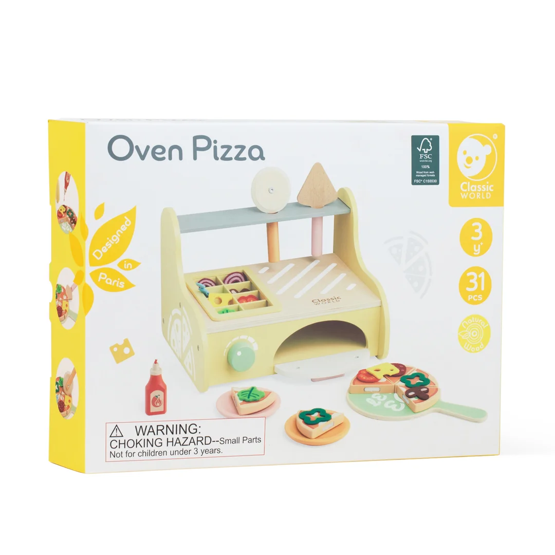 CLASSIC WORLD Drewniany Piec do Pizzy Oven FSC