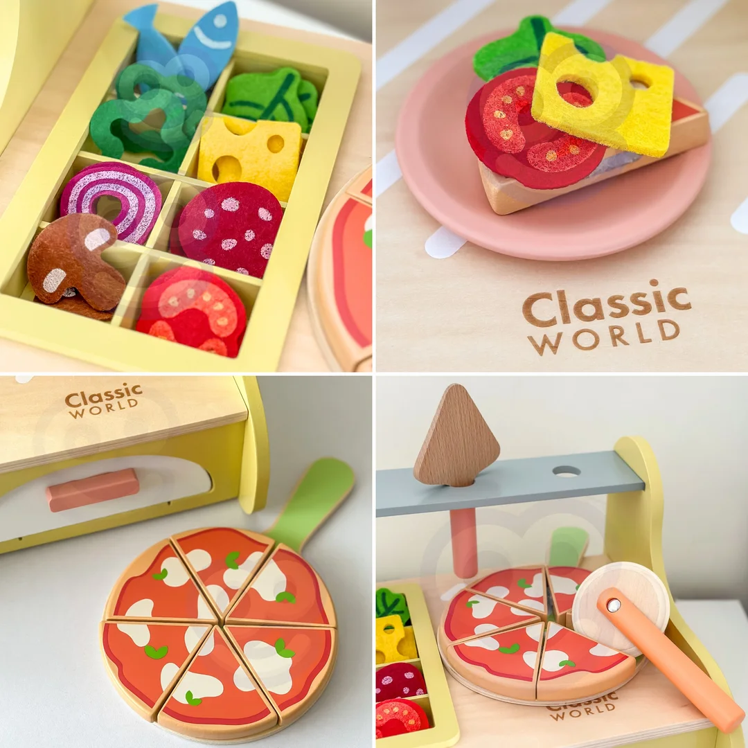 CLASSIC WORLD Drewniany Piec do Pizzy Oven FSC