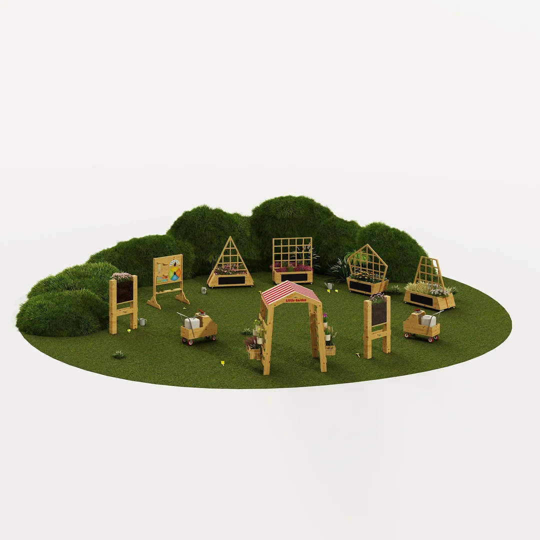 CLASSIC WORLD EDU Drewniana Brama Ogrodowa Pergola Kwietnik