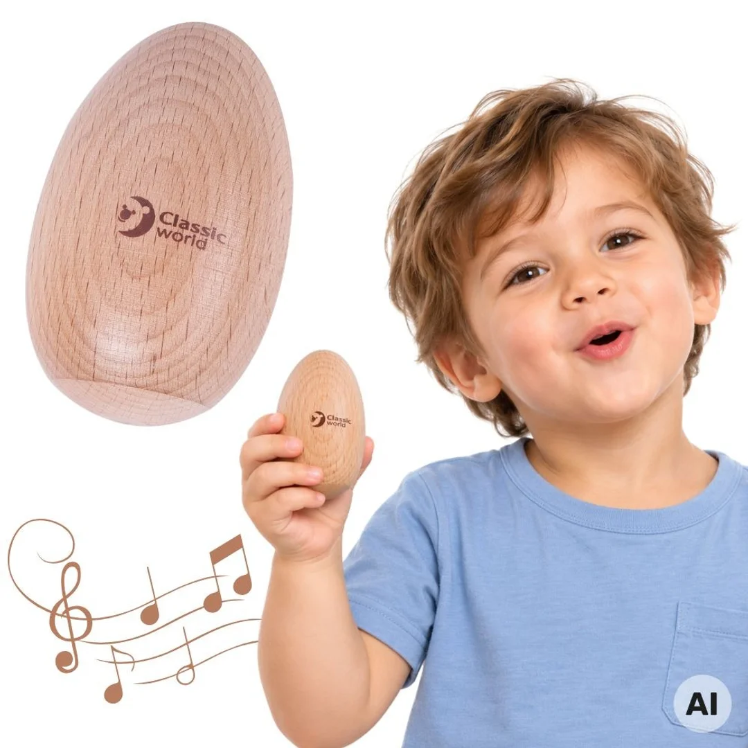 CLASSIC WORLD EDU Instrument Muzyczny Jajko dla Dzieci