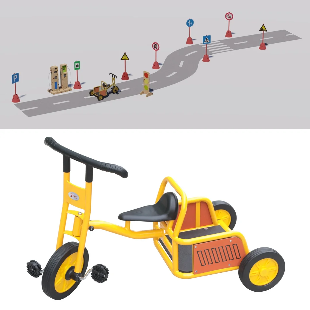 CLASSIC WORLD EDU Rowerek Trójkołowy Pojazd Truck Dla Dzieci