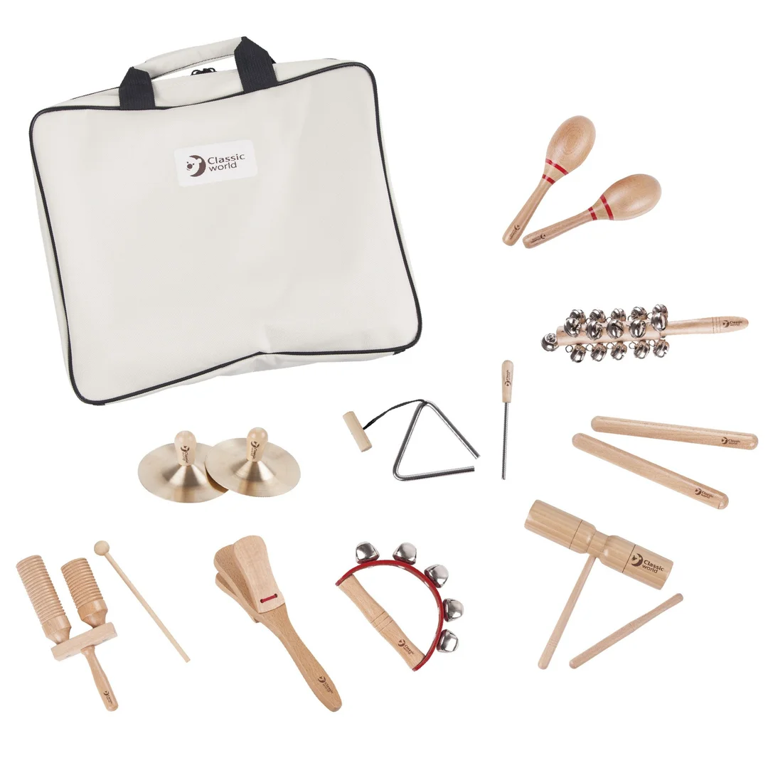 CLASSIC WORLD EDU Zestaw Instrumentów Muzycznych Akcesoriów