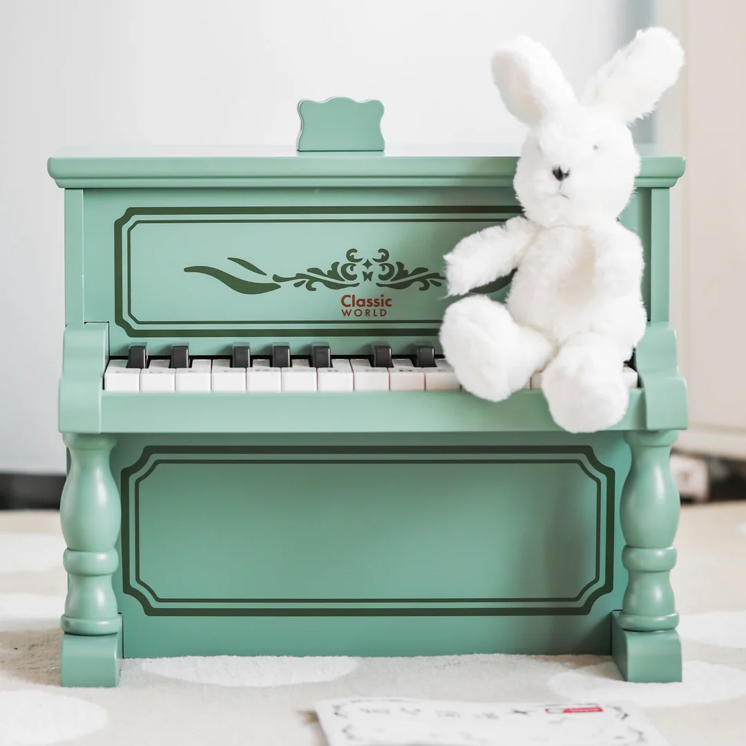 CLASSIC WORLD Pianinko Vintage Książeczka do Nauki