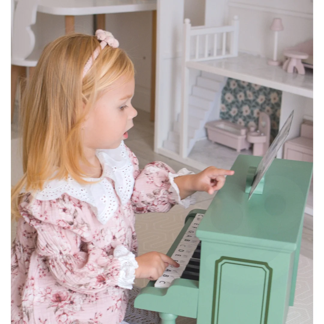 CLASSIC WORLD Pianinko Vintage Książeczka do Nauki