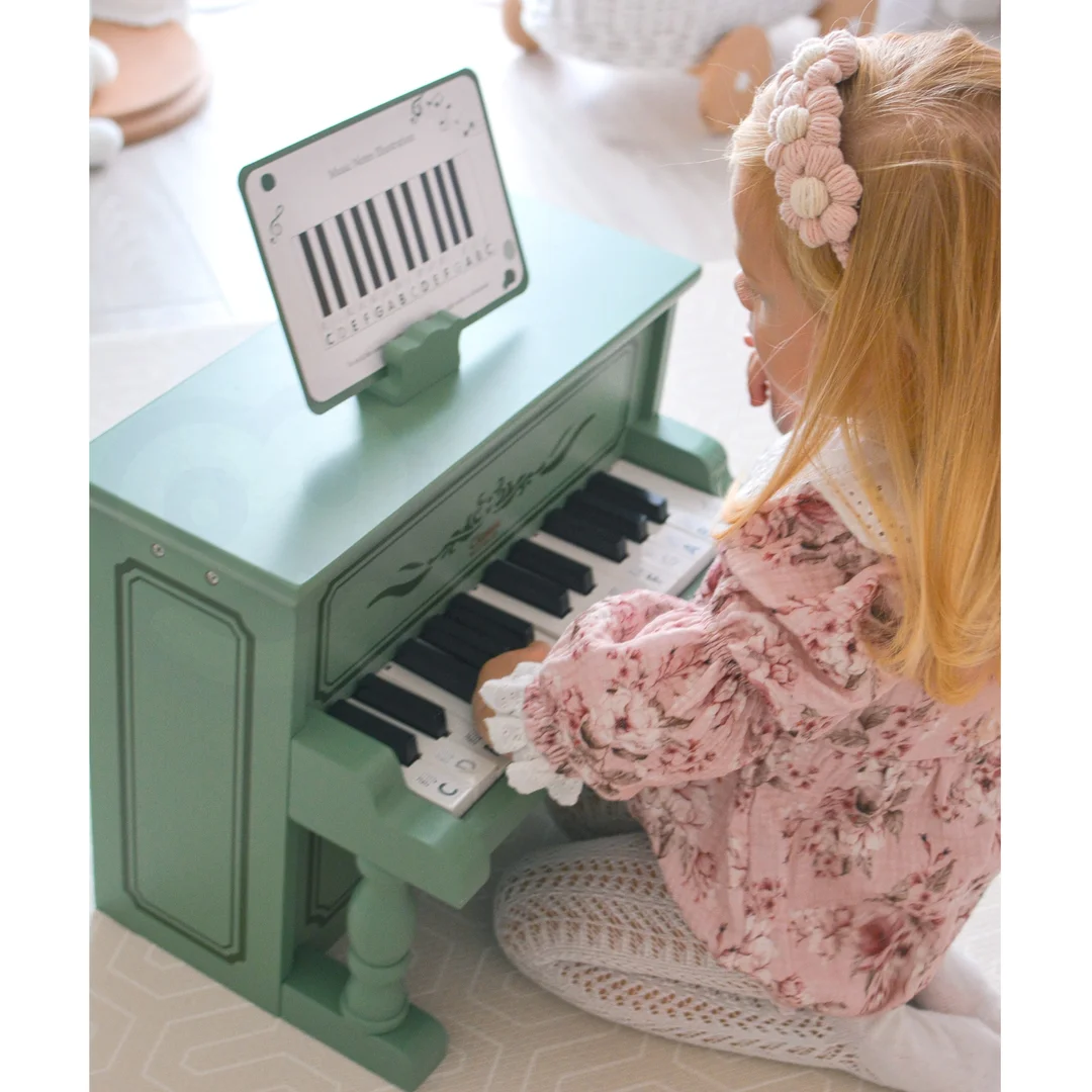 CLASSIC WORLD Pianinko Vintage Książeczka do Nauki