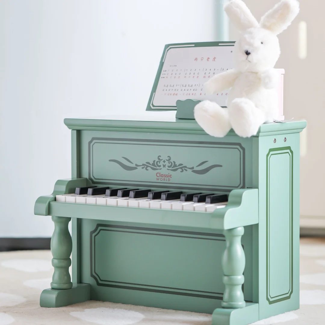 CLASSIC WORLD Pianinko Vintage Książeczka do Nauki