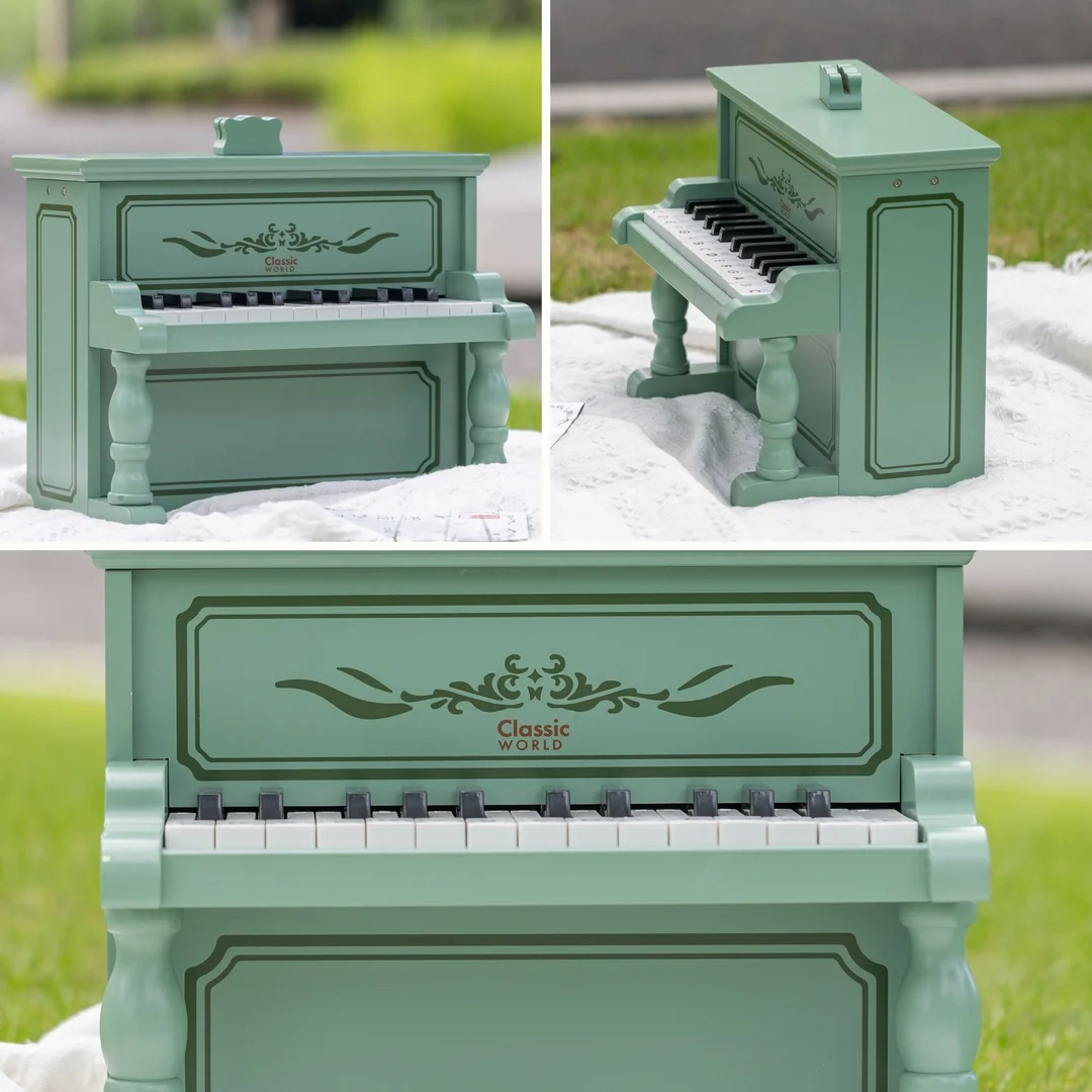 CLASSIC WORLD Pianinko Vintage Książeczka do Nauki