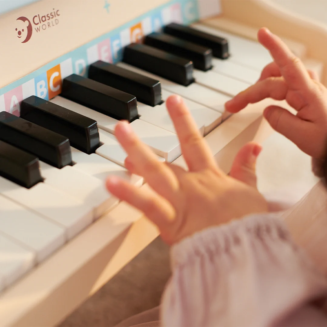 CLASSIC WORLD Pianino Muzyczne dla Dzieci Nauka Gry Książeczka