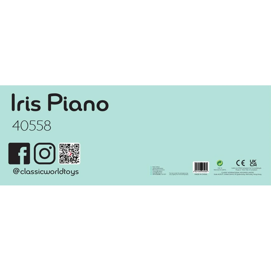 CLASSIC WORLD Pianino Muzyczne dla Dzieci Nauka Gry Książeczka