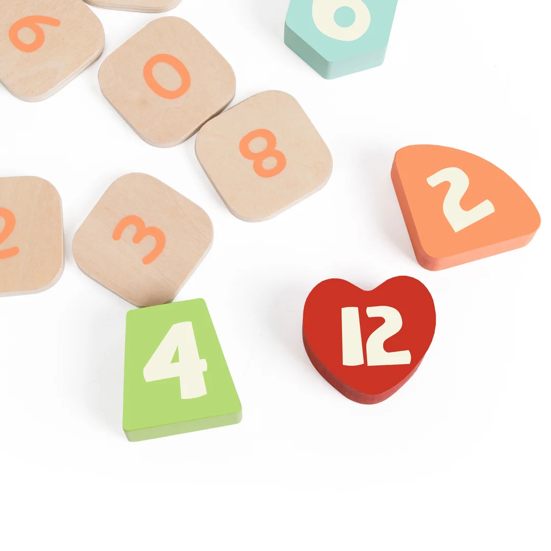 CLASSIC WORLD Zegar Miś Montessori Edukacyjny Nauka Czasu Liczenia i Daty