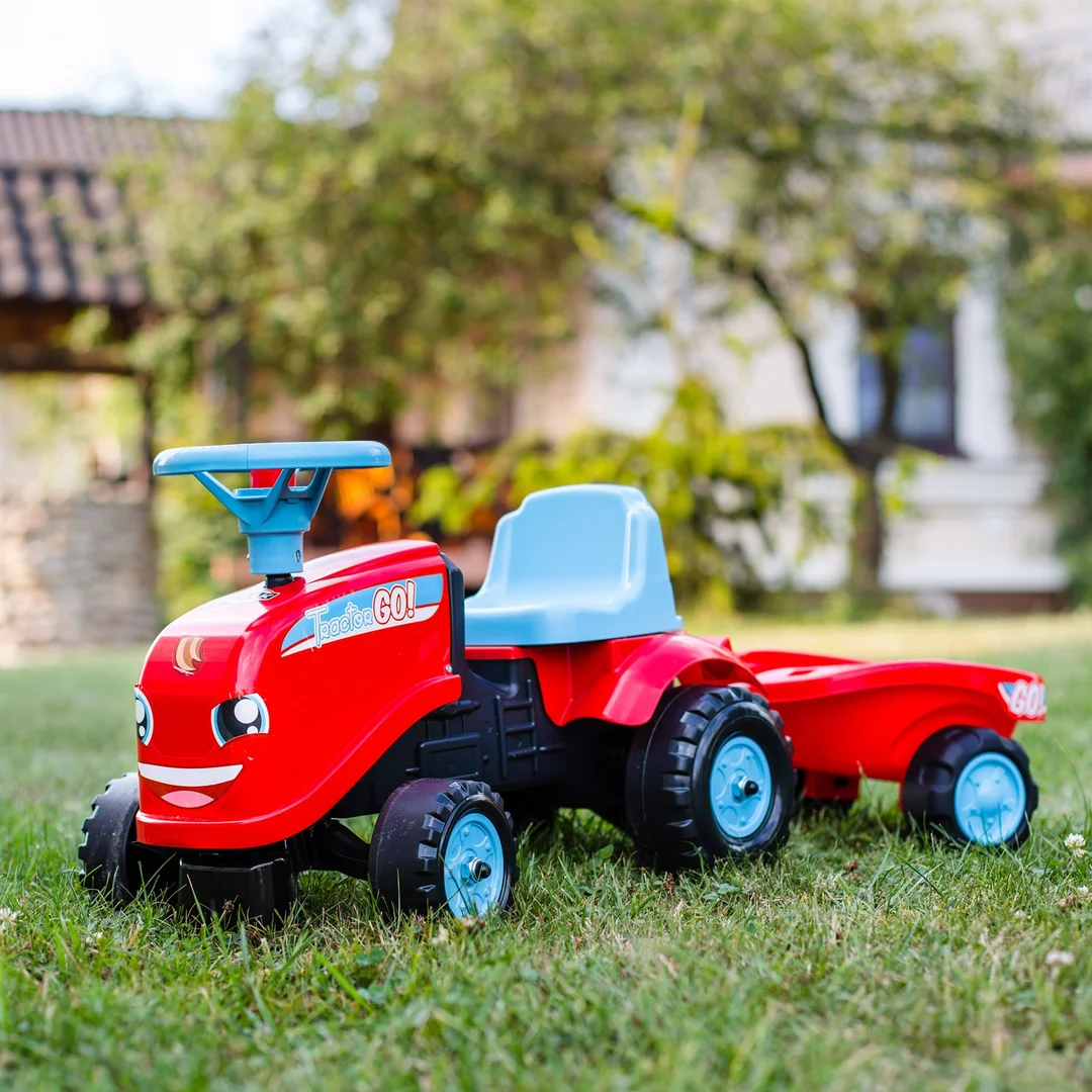 FALK Jeździk Traktor Go! z Przyczepą