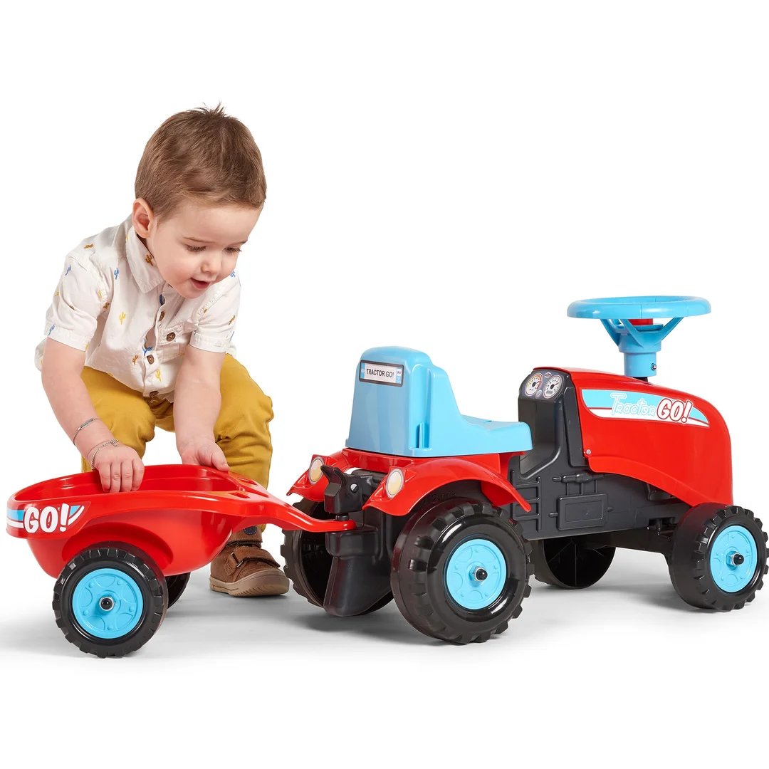 FALK Jeździk Traktor Go! z Przyczepą