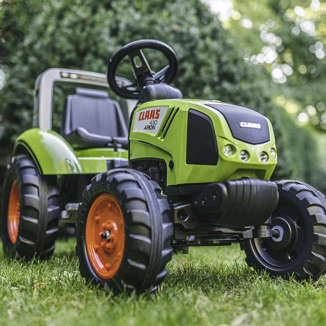 Falk Traktor na Pedały Claas z Przyczepą Duży Ciągnik