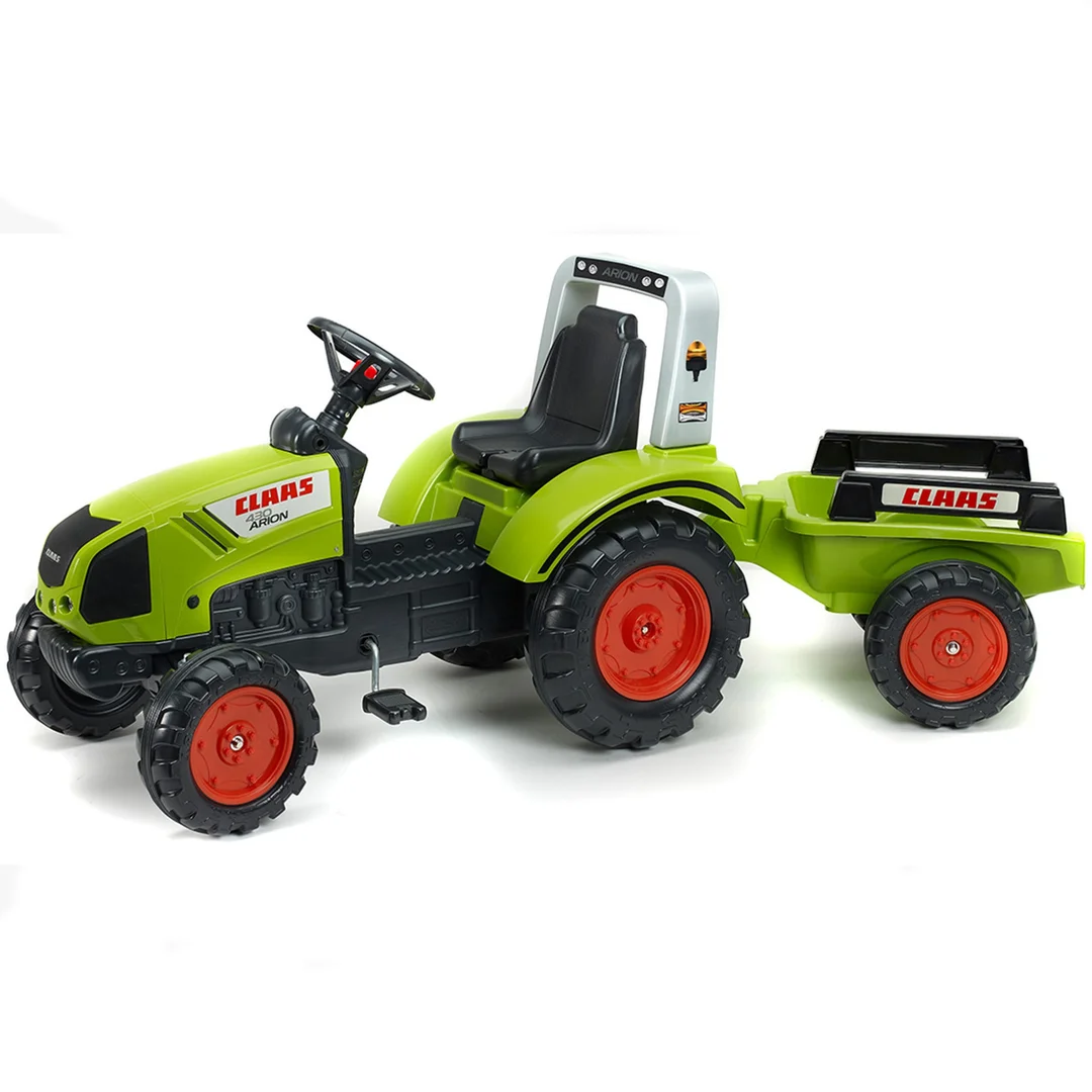 Falk Traktor na Pedały Claas z Przyczepą Duży Ciągnik