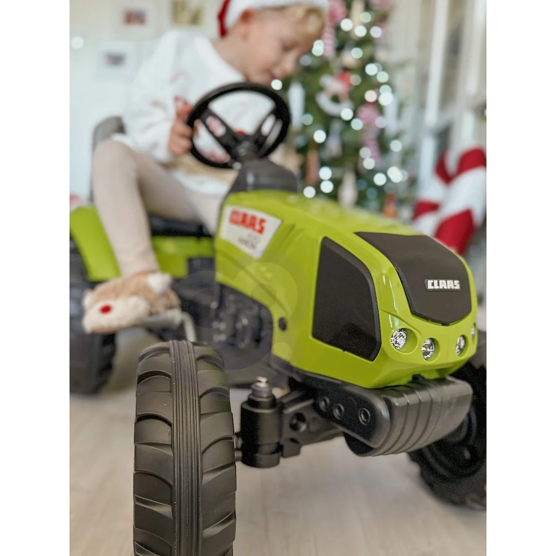 Falk Traktor na Pedały Claas z Przyczepą Duży Ciągnik