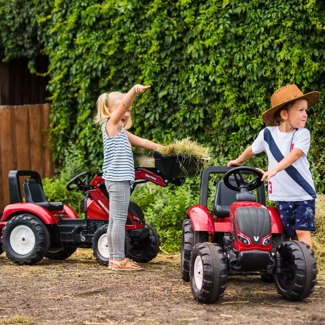 FALK Traktor na Pedały z Łyżką i Przyczepą