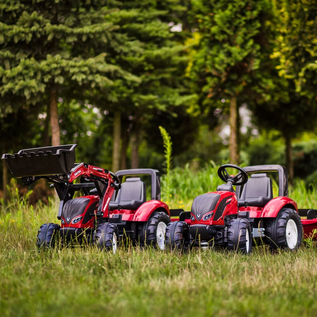 FALK Traktor na Pedały z Łyżką i Przyczepą