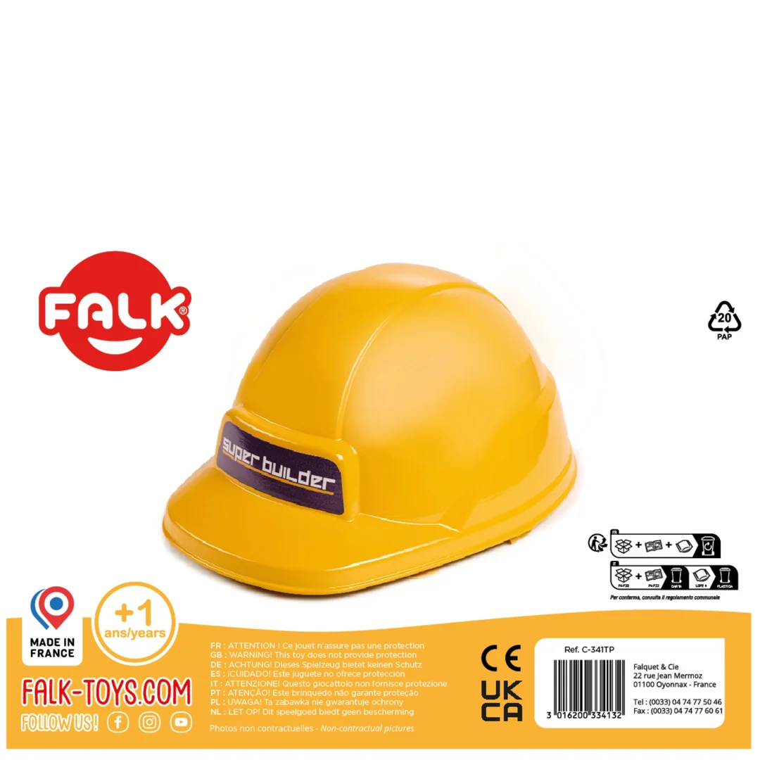 FALK Żółty Kask