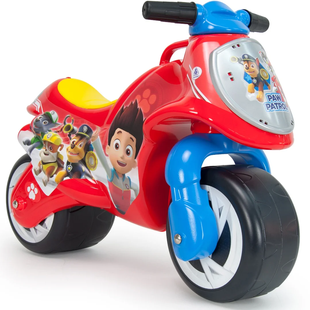 INJUSA Psi Patrol Jeździk Motor Rowerek Biegowy
