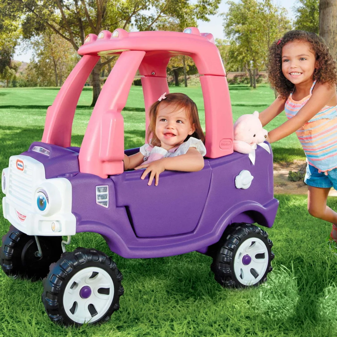 Little Tikes Cozy Truck Jeździk Samochód Terenowy Różowo Fioletowy dla Dzieci Cozy Truck
