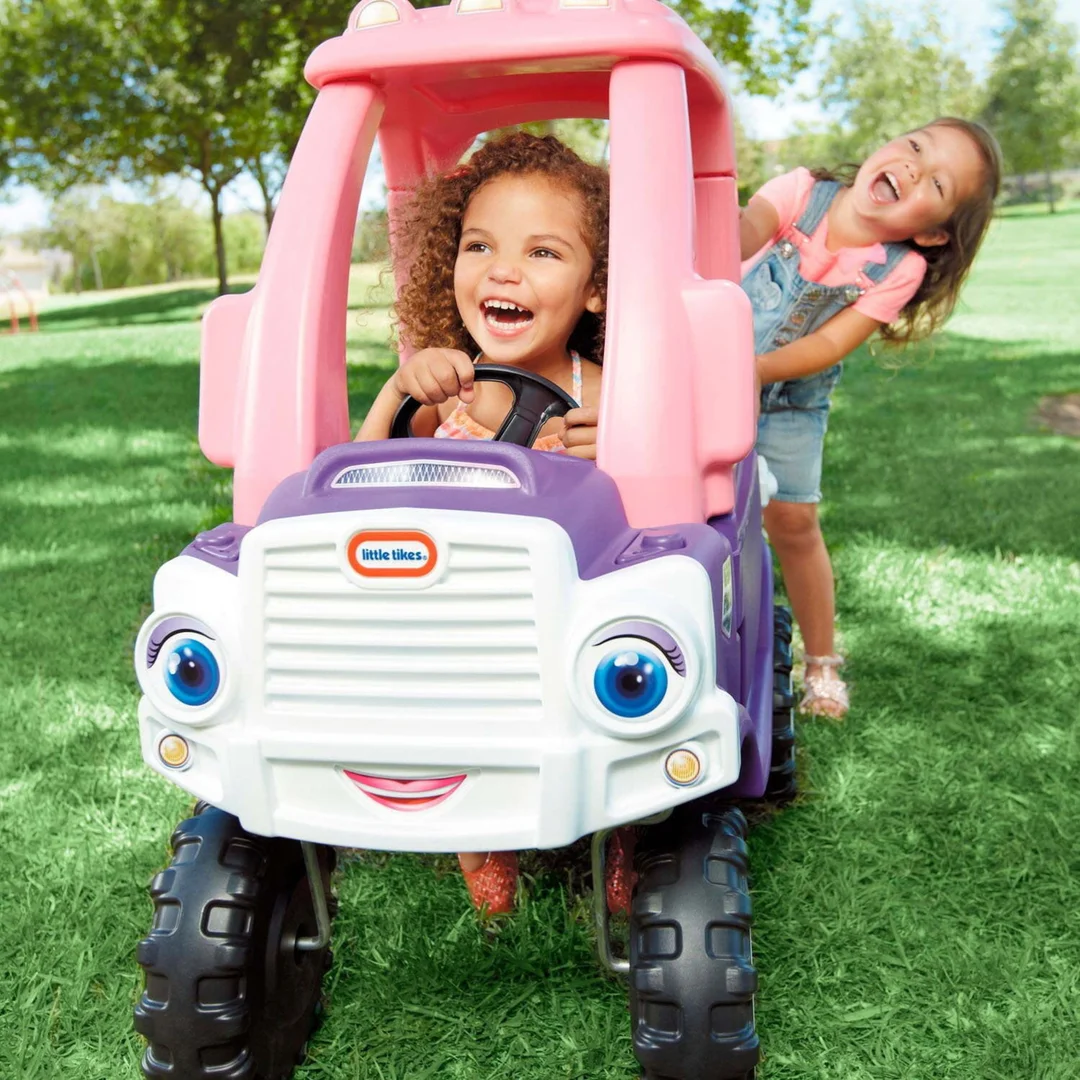 Little Tikes Cozy Truck Jeździk Samochód Terenowy Różowo Fioletowy dla Dzieci Cozy Truck