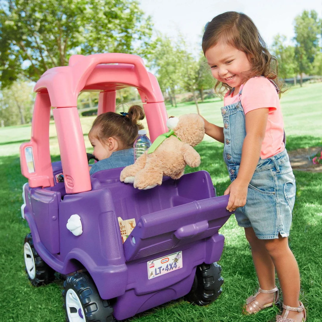 Little Tikes Cozy Truck Jeździk Samochód Terenowy Różowo Fioletowy dla Dzieci Cozy Truck