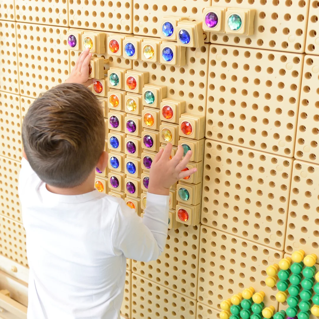 MASTERKIDZ Akrylowe Kolorowe Diamenciki Do Tablicy Naukowej Sztuki