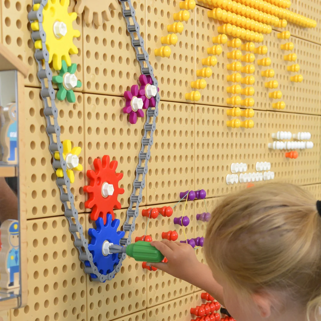 MASTERKIDZ Koła Zębate Zbuduj Własny Mechanizm Tablica Naukowo Kreatywna STEM