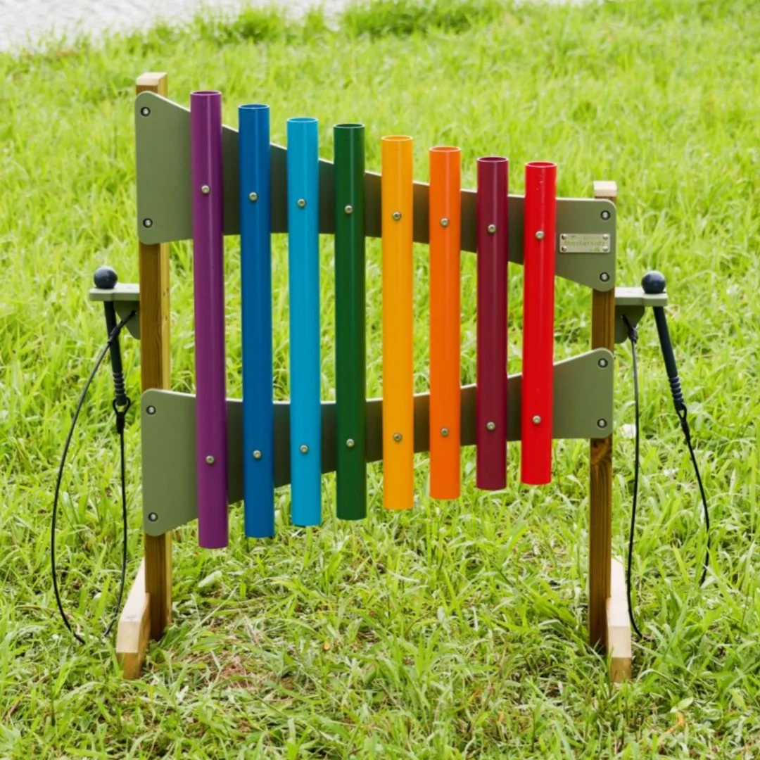 MASTERKIDZ Kolorowe Cymbałki Wolnostojące Outdoorowe