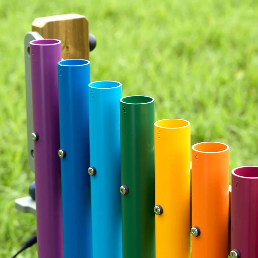 MASTERKIDZ Kolorowe Cymbałki Wolnostojące Outdoorowe