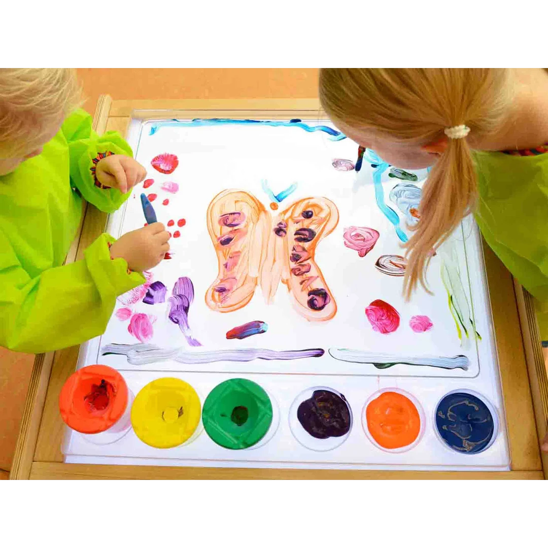 MASTERKIDZ Kwadratowa Taca do Malowania Montessori
