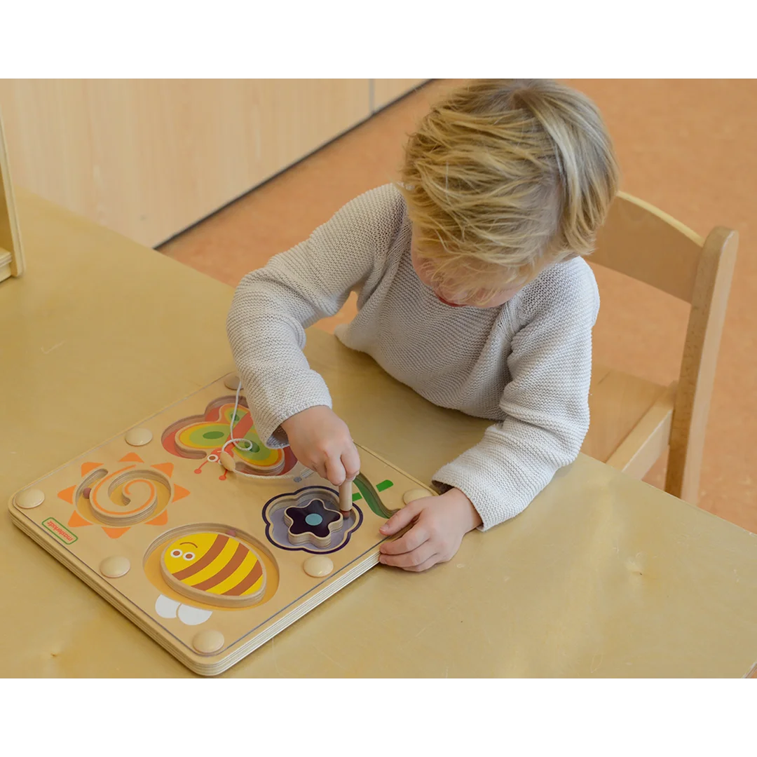 MASTERKIDZ Magnetyczny Labirynt Świat Owadów Tabliczka