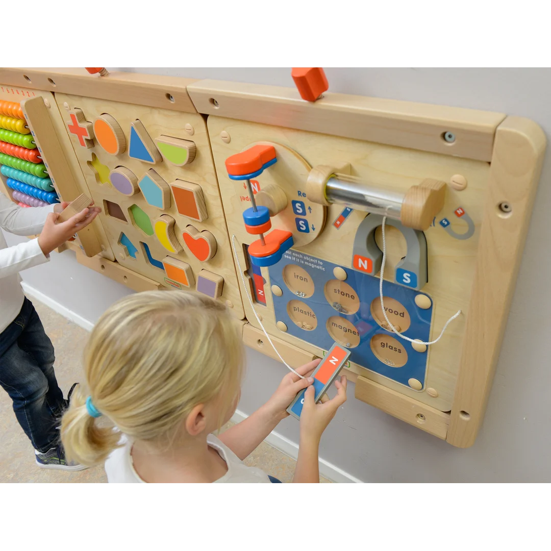 MASTERKIDZ Nauka o Przyciąganiu Magnetycznym Ścienna Tablica Edukacyjna Flex Montessori