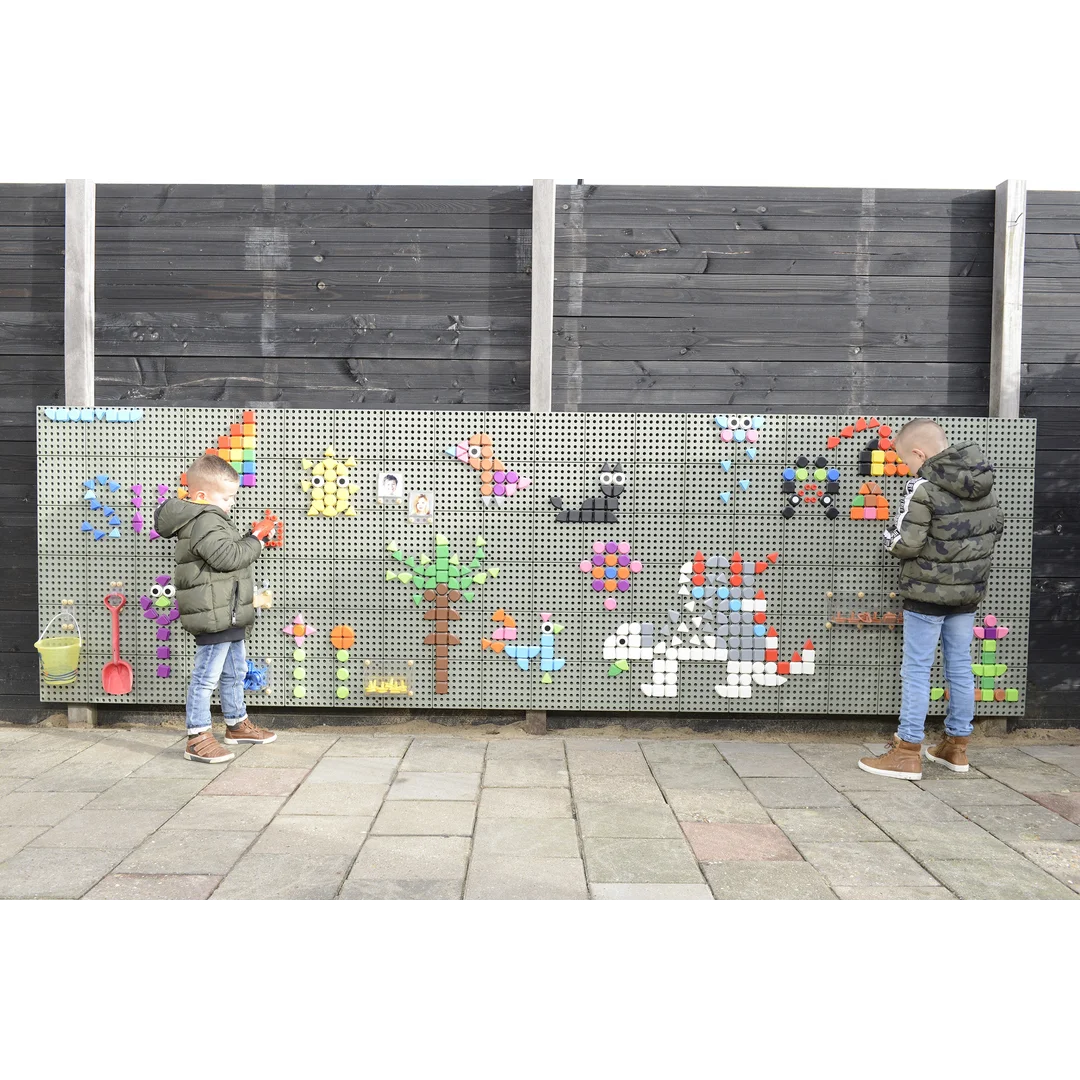 MASTERKIDZ Panel Ścienny Tablica Naukowa Kreatywna STEM Tablica na zewnątrz Outdoor