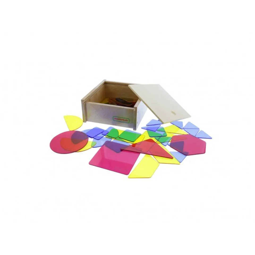 MASTERKIDZ Półprzezroczyste Kształty Geometryczne