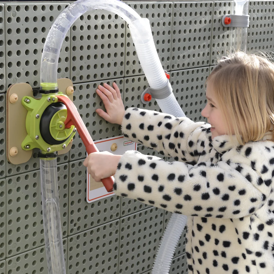MASTERKIDZ Pompa Wodna Do Zestawu Hydraulicznego Tablica Naukowo Kreatywna STEM WALL