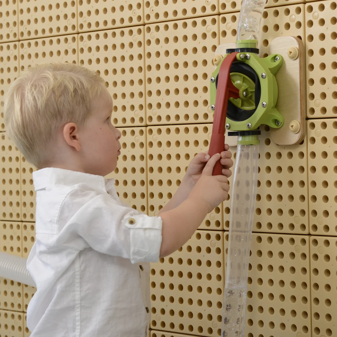 MASTERKIDZ Pompa Wodna Do Zestawu Hydraulicznego Tablica Naukowo Kreatywna STEM WALL
