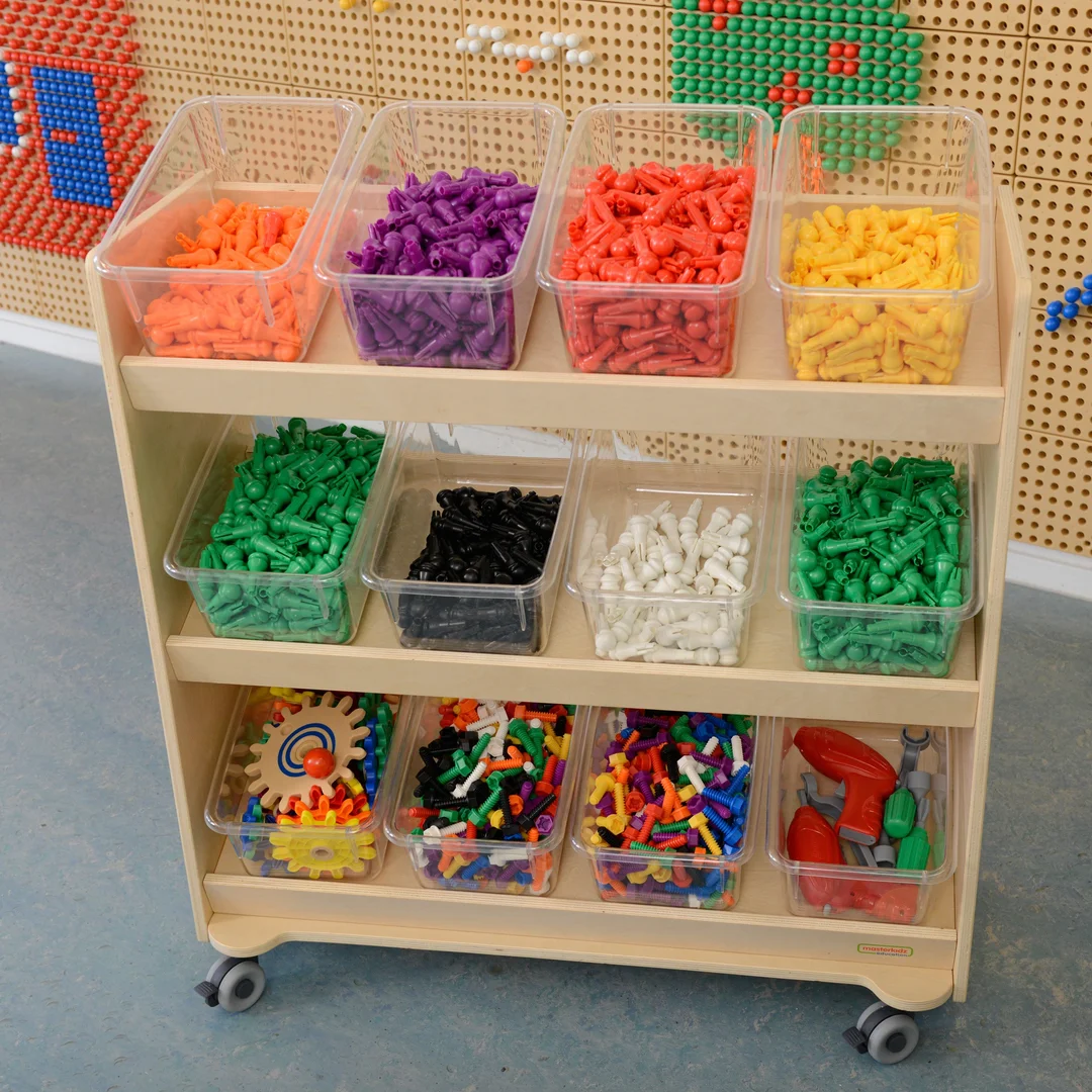 MASTERKIDZ Regał na Półki Na Akcesoria Do Tablicy