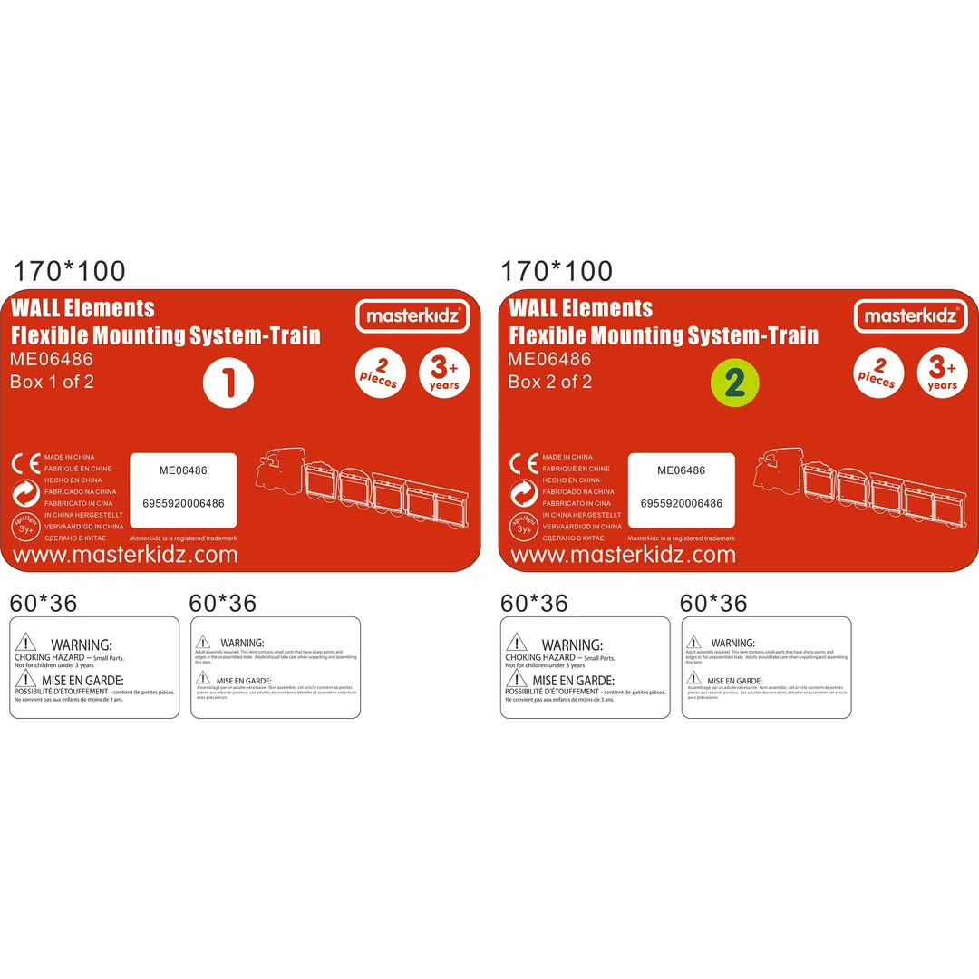 MASTERKIDZ System Do Tablic Masterkidz Flex Pociąg