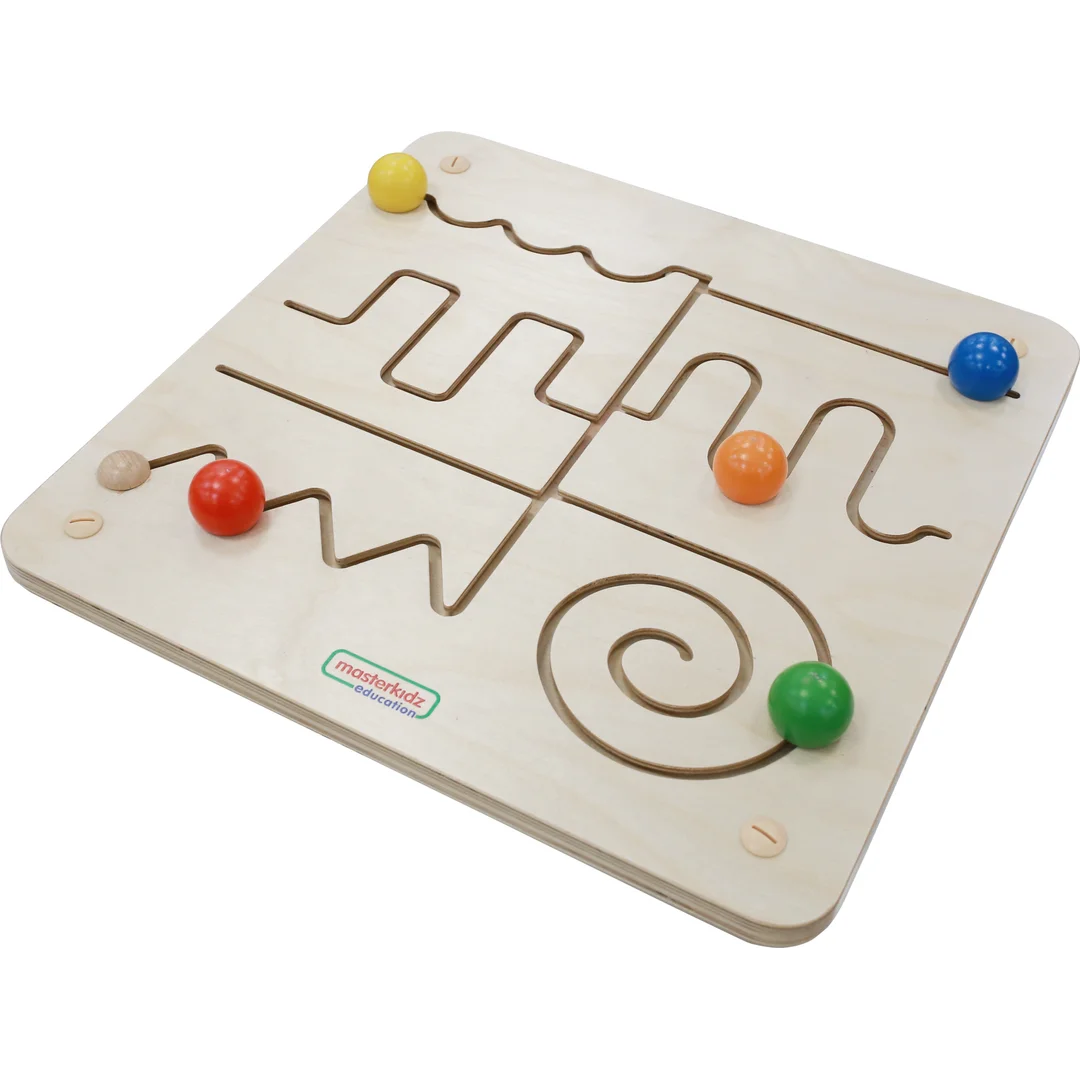 MASTERKIDZ Tablica Edukacyjna Labirynt Montessori