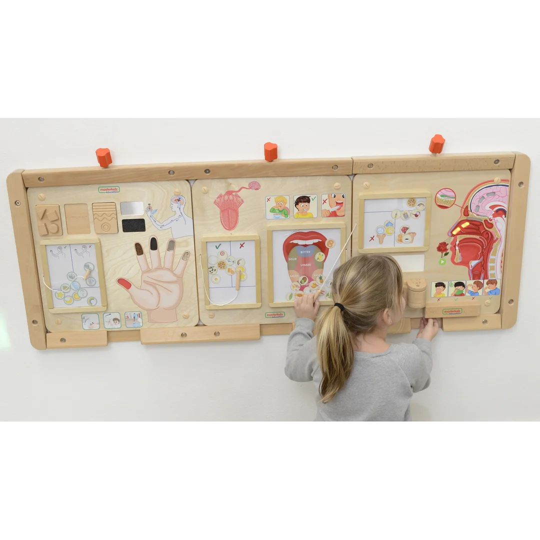 MASTERKIDZ Tablica Edukacyjna Zmysł Smaku Montessori