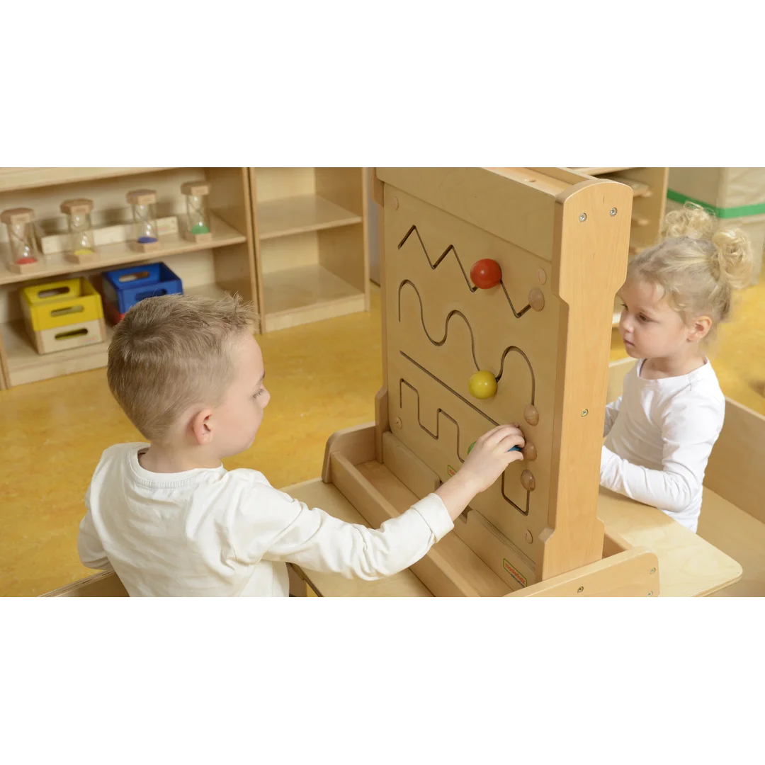 MASTERKIDZ Tablica Przesuwna Mała Motoryka Montessori
