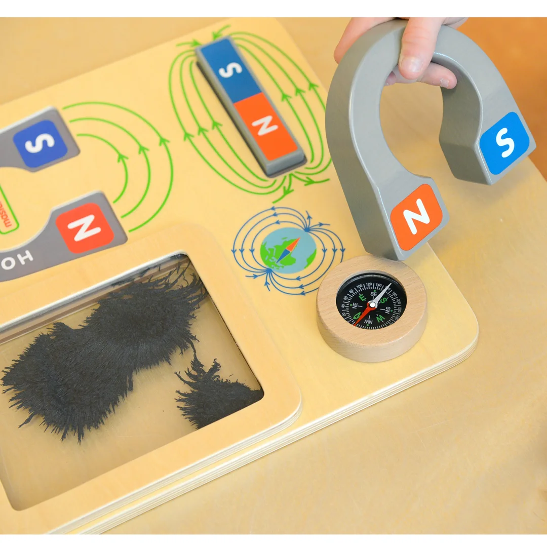 MASTERKIDZ Zabawa Magnetyczna Tablica Edukacyjna Kompas Montessori