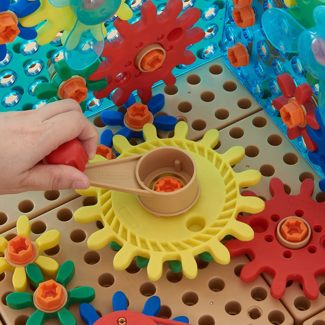 MASTERKIDZ Zestaw Akcesoriów Koła Zębate do Paneli Ściennych
