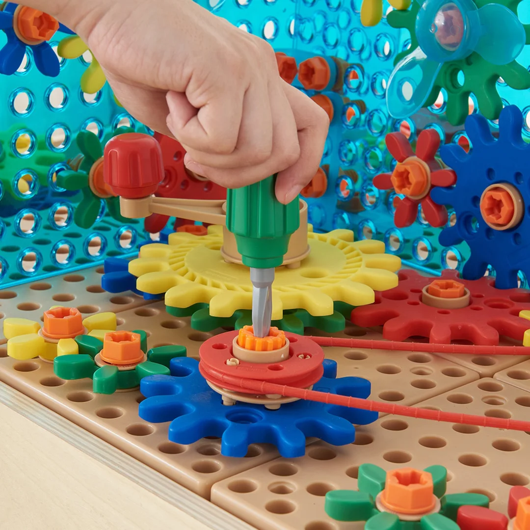 MASTERKIDZ Zestaw Akcesoriów Koła Zębate do Paneli Ściennych