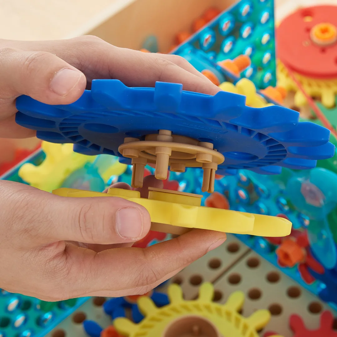 MASTERKIDZ Zestaw Akcesoriów Koła Zębate do Paneli Ściennych