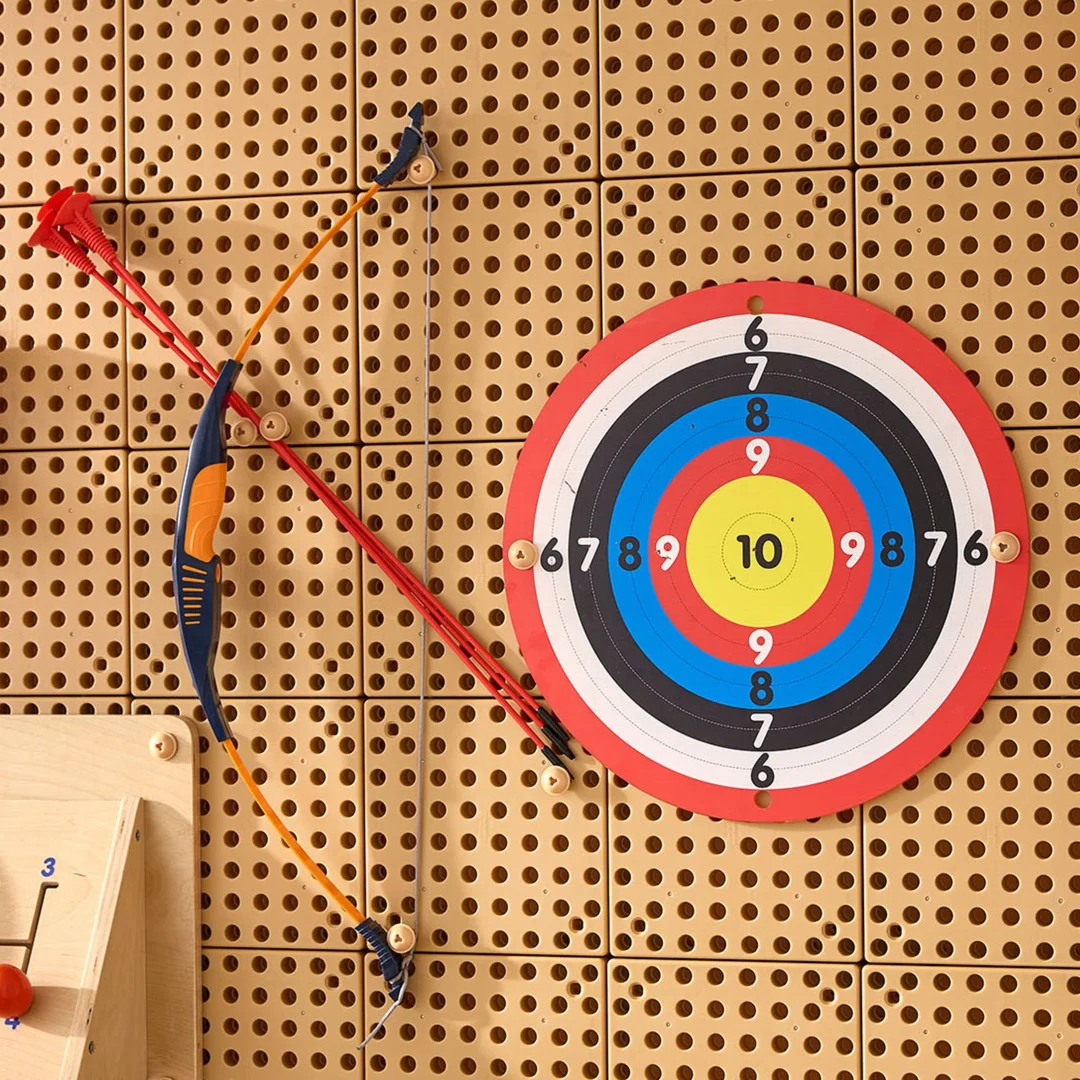 MASTERKIDZ Zestaw Łucznika Do Tablicy STEM Łuk Tarcza Strzały