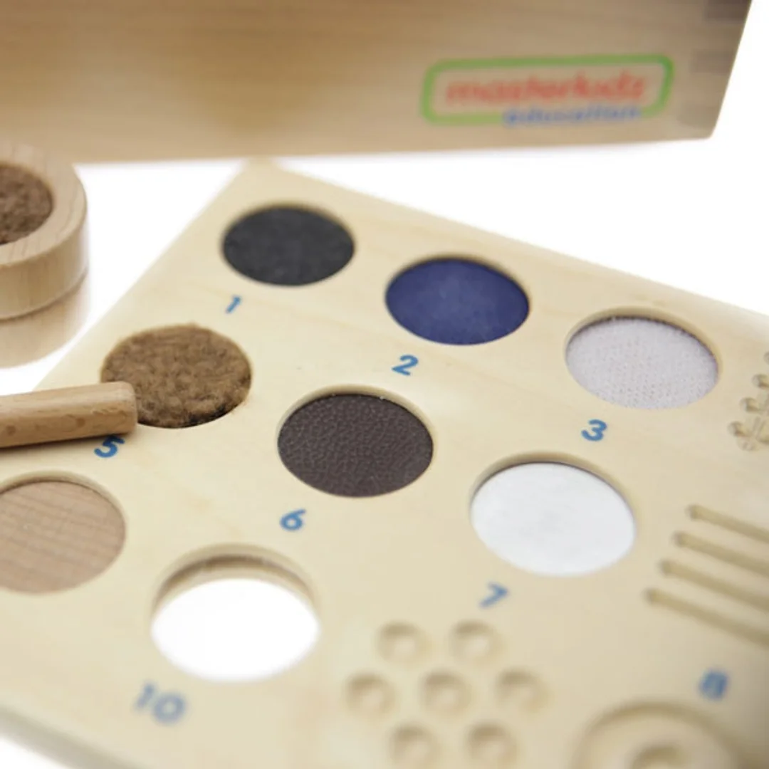 MASTERKIDZ Zgaduj Dotykiem Materiał I Elementów Montessori