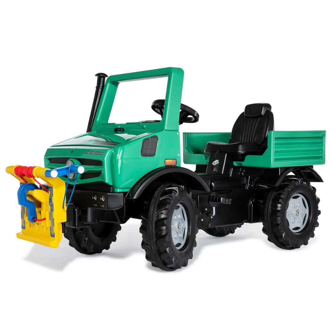 Rolly Toys RollyUnimog Forst Mercedes Benz Wyciągarka Ciężarówka Samochód na Pedały