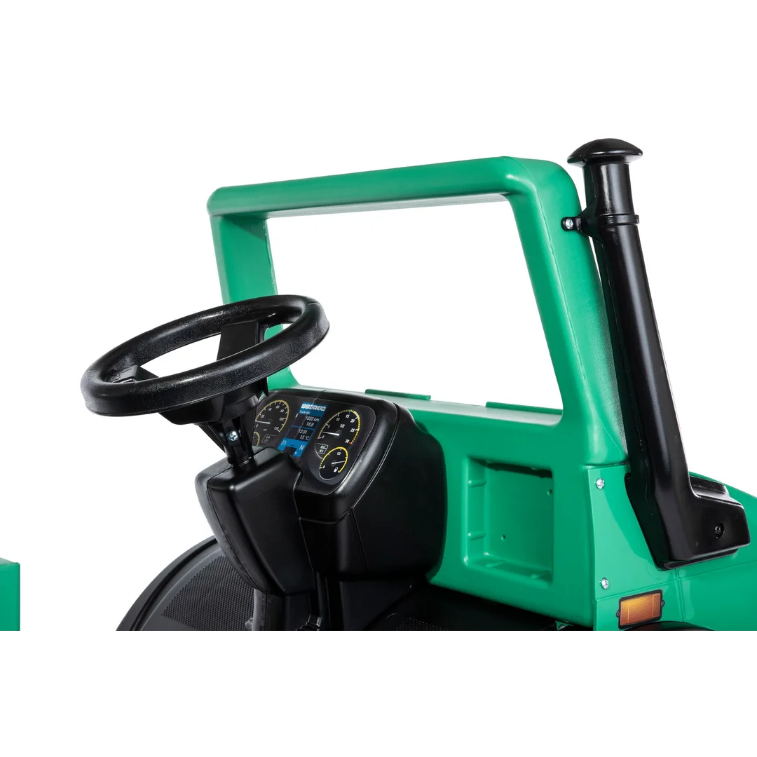 Rolly Toys RollyUnimog Forst Mercedes Benz Wyciągarka Ciężarówka Samochód na Pedały